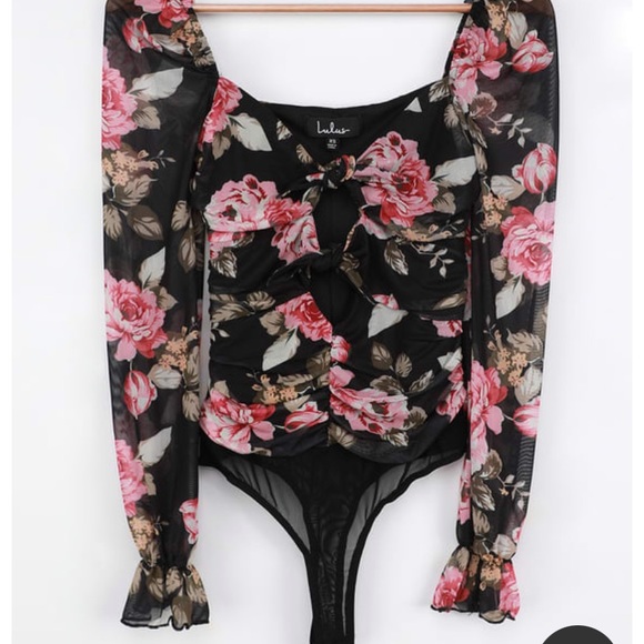 Lulus Long Sleeve Bodysuit - Picture 2 of 6